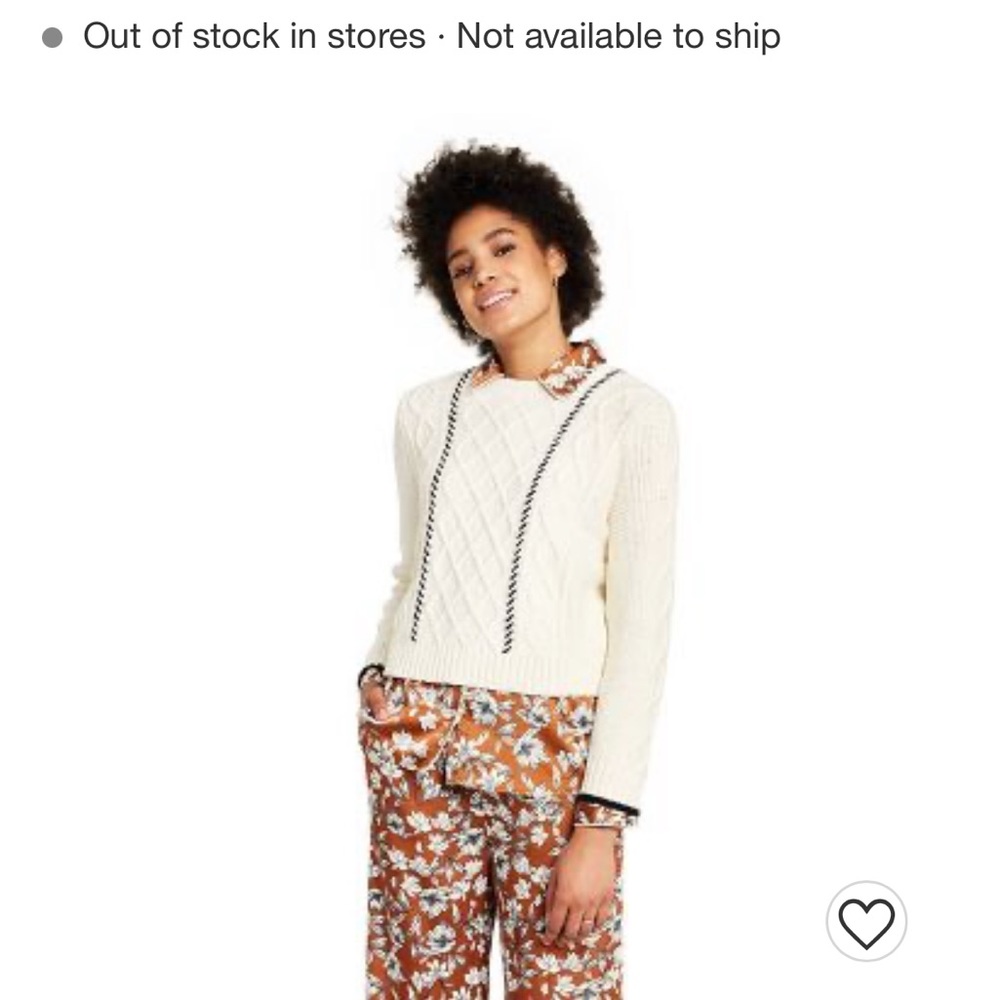 La Ligne x Target cableknit